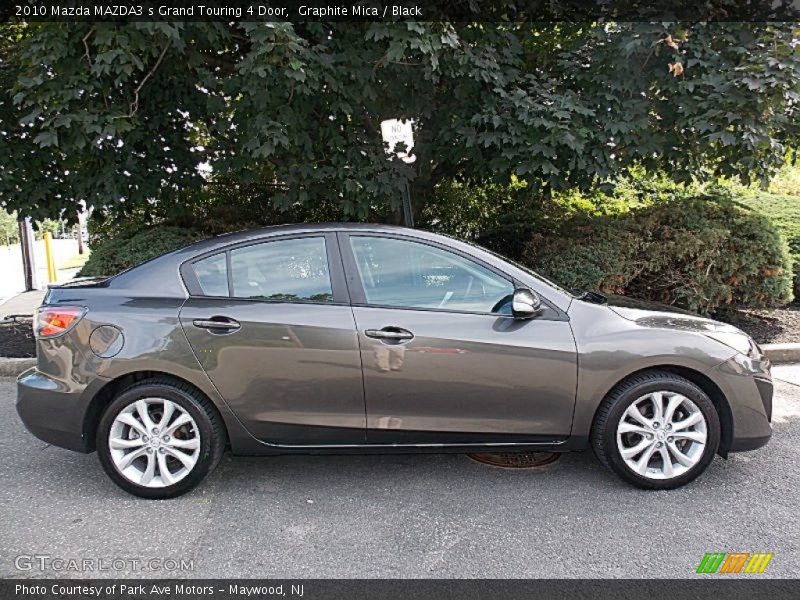 Graphite Mica / Black 2010 Mazda MAZDA3 s Grand Touring 4 Door
