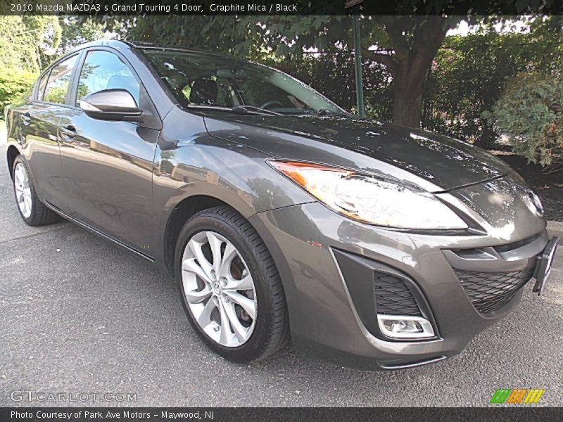 Graphite Mica / Black 2010 Mazda MAZDA3 s Grand Touring 4 Door