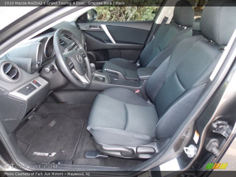 Graphite Mica / Black 2010 Mazda MAZDA3 s Grand Touring 4 Door