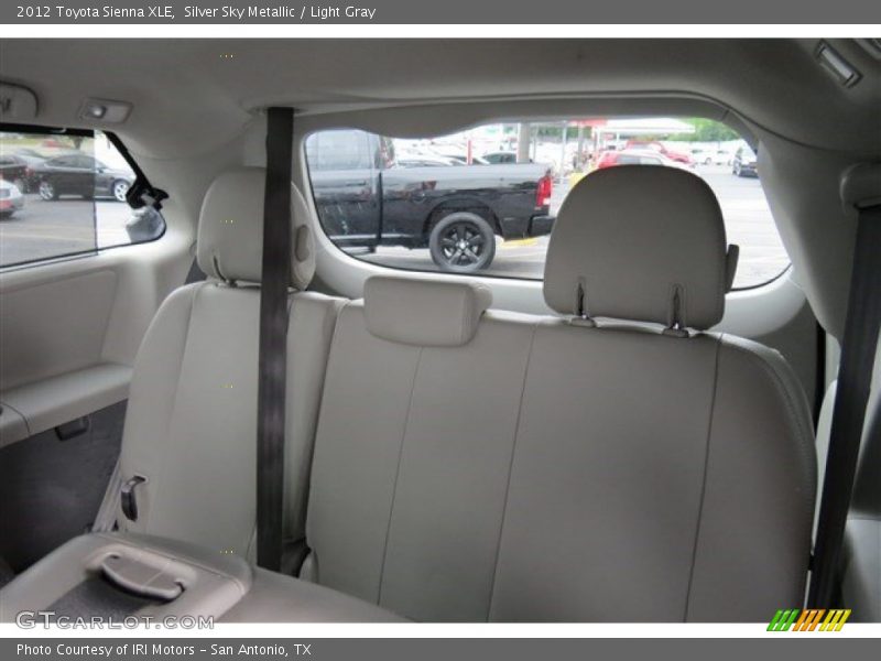Silver Sky Metallic / Light Gray 2012 Toyota Sienna XLE