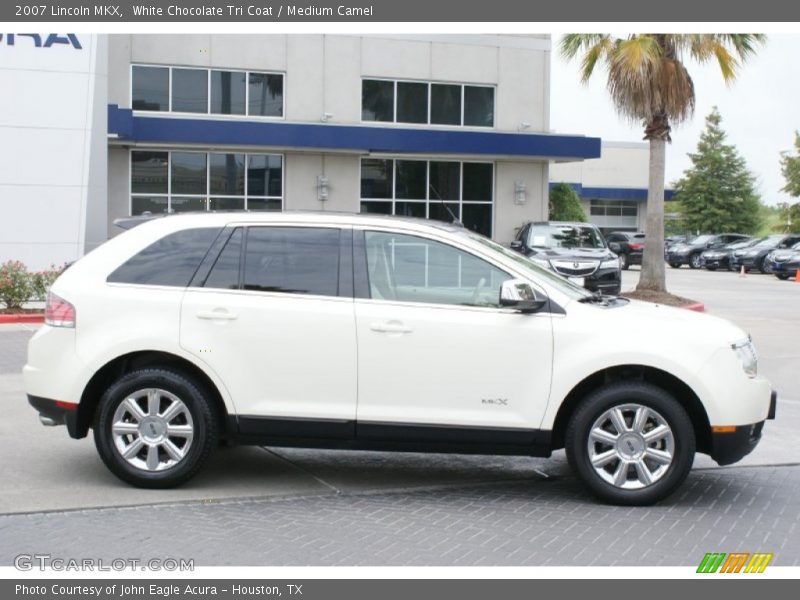 White Chocolate Tri Coat / Medium Camel 2007 Lincoln MKX