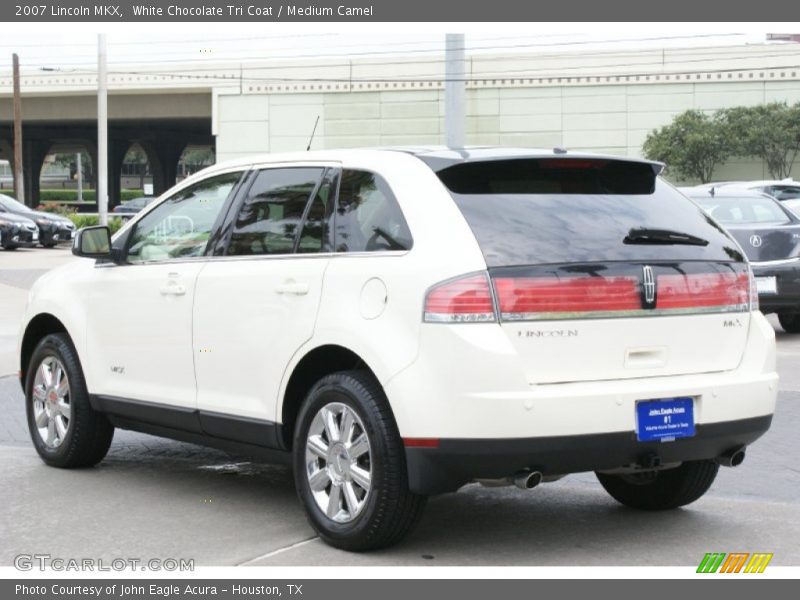 White Chocolate Tri Coat / Medium Camel 2007 Lincoln MKX