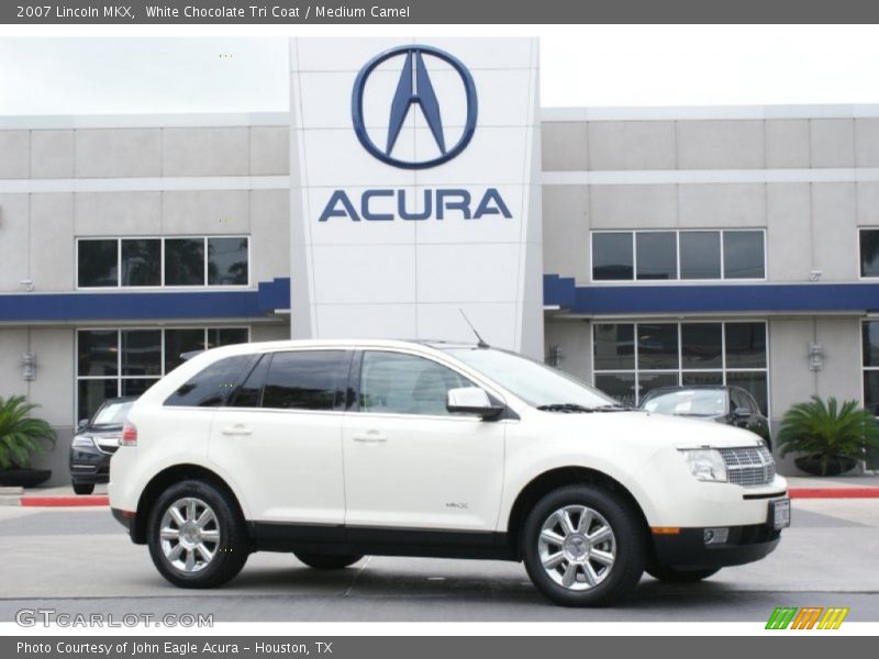 White Chocolate Tri Coat / Medium Camel 2007 Lincoln MKX