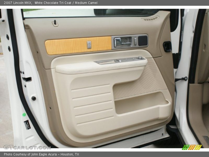 White Chocolate Tri Coat / Medium Camel 2007 Lincoln MKX