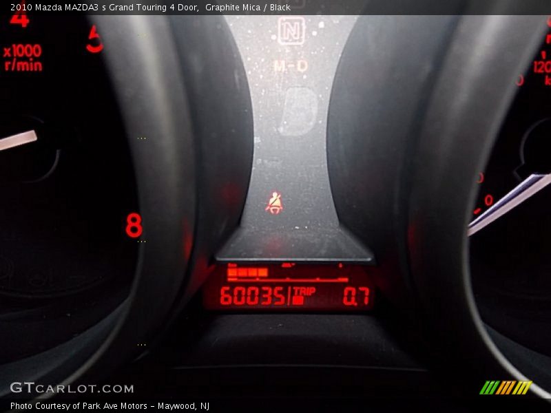 Graphite Mica / Black 2010 Mazda MAZDA3 s Grand Touring 4 Door