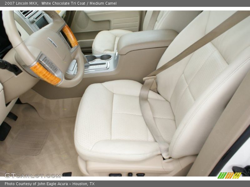 White Chocolate Tri Coat / Medium Camel 2007 Lincoln MKX