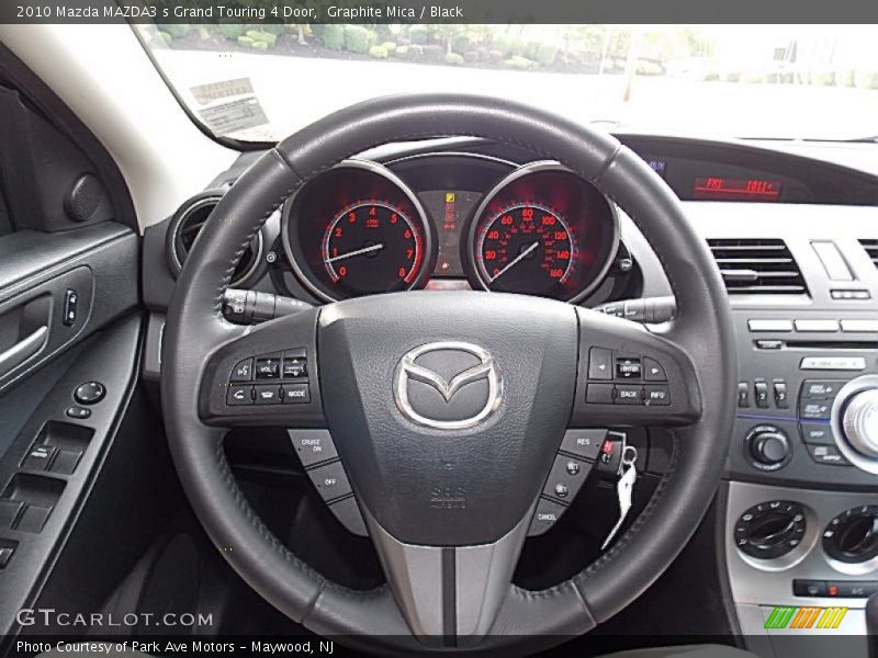 Graphite Mica / Black 2010 Mazda MAZDA3 s Grand Touring 4 Door