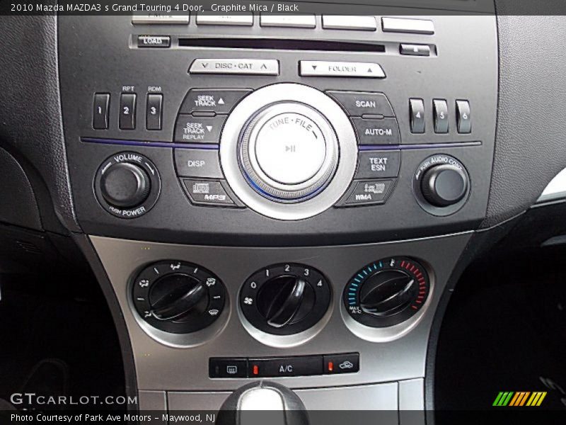 Graphite Mica / Black 2010 Mazda MAZDA3 s Grand Touring 4 Door
