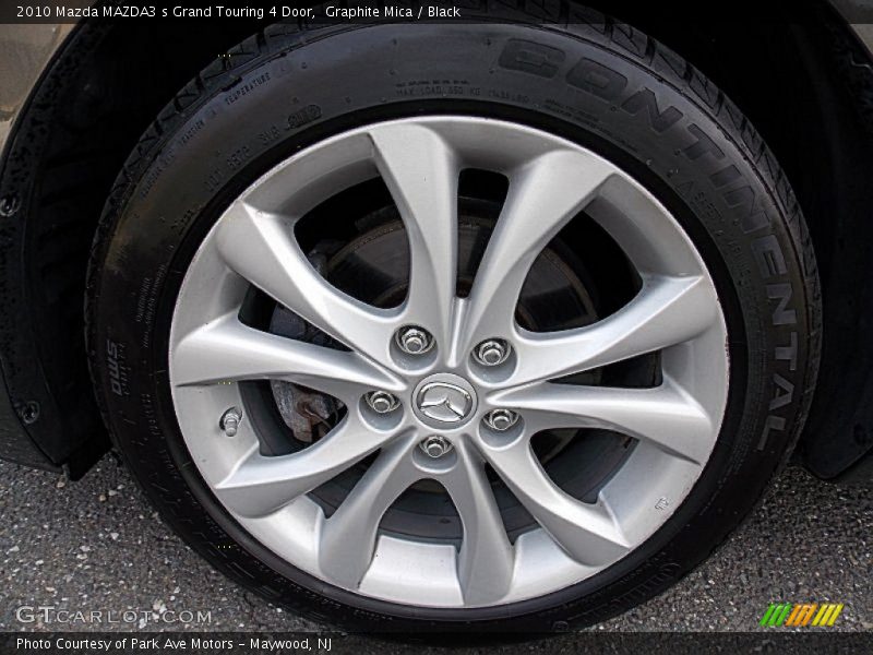 Graphite Mica / Black 2010 Mazda MAZDA3 s Grand Touring 4 Door