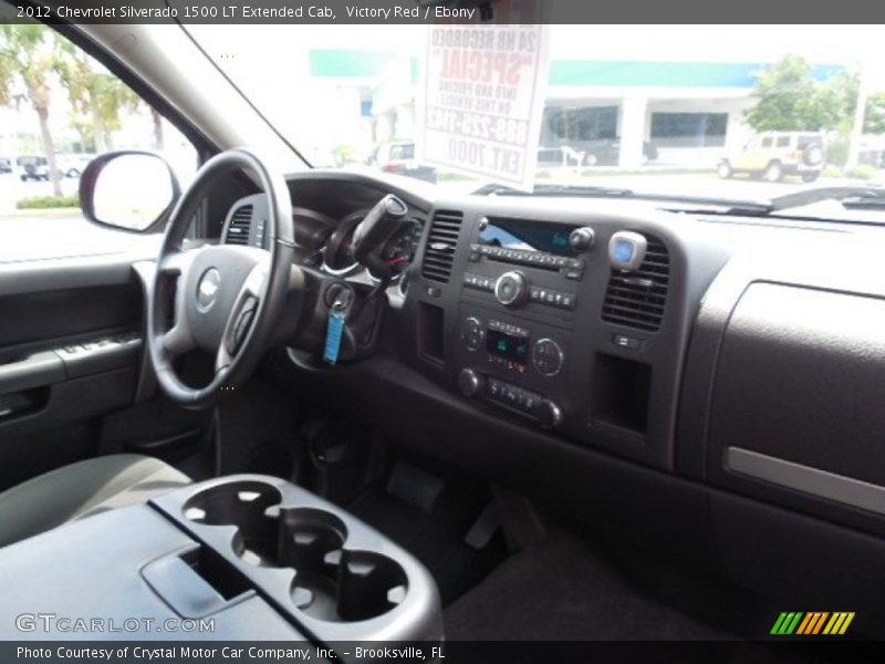 Victory Red / Ebony 2012 Chevrolet Silverado 1500 LT Extended Cab