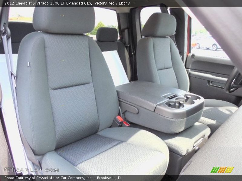 Victory Red / Ebony 2012 Chevrolet Silverado 1500 LT Extended Cab