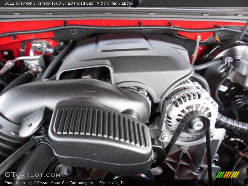 Victory Red / Ebony 2012 Chevrolet Silverado 1500 LT Extended Cab