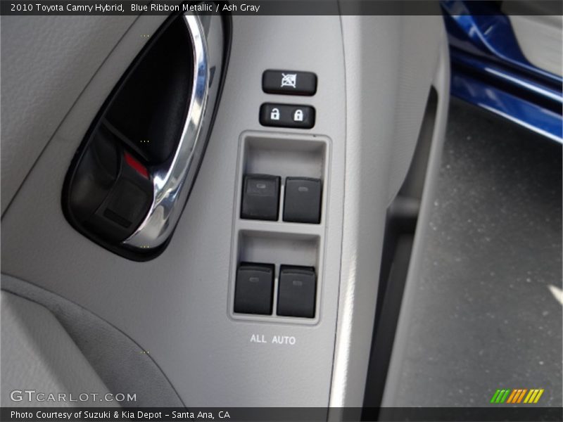 Blue Ribbon Metallic / Ash Gray 2010 Toyota Camry Hybrid