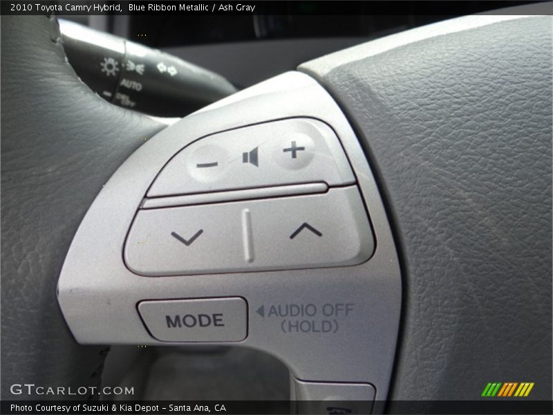 Blue Ribbon Metallic / Ash Gray 2010 Toyota Camry Hybrid