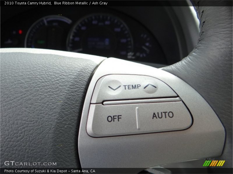Blue Ribbon Metallic / Ash Gray 2010 Toyota Camry Hybrid