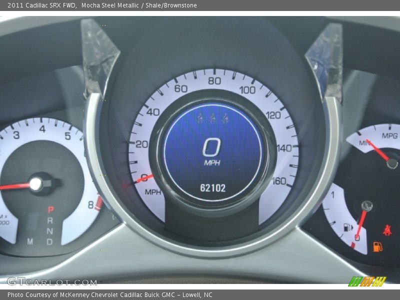 Mocha Steel Metallic / Shale/Brownstone 2011 Cadillac SRX FWD