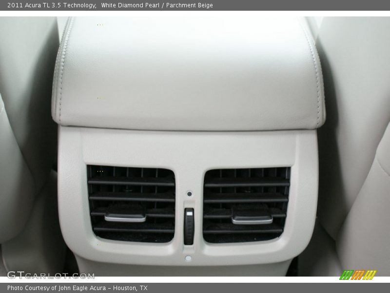 White Diamond Pearl / Parchment Beige 2011 Acura TL 3.5 Technology