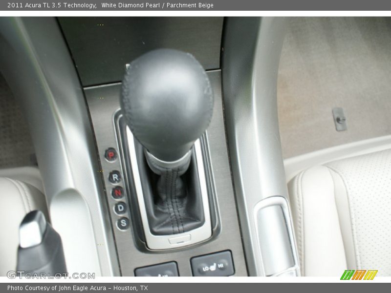 White Diamond Pearl / Parchment Beige 2011 Acura TL 3.5 Technology