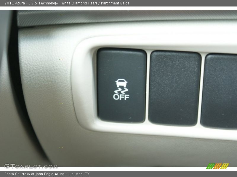 White Diamond Pearl / Parchment Beige 2011 Acura TL 3.5 Technology