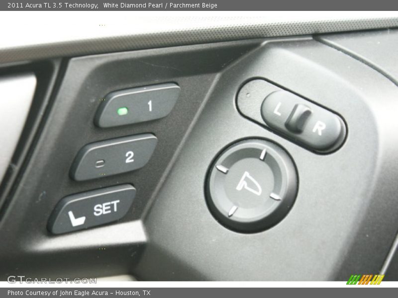 White Diamond Pearl / Parchment Beige 2011 Acura TL 3.5 Technology