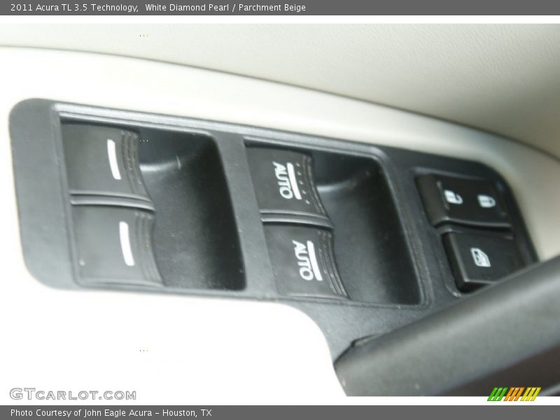 White Diamond Pearl / Parchment Beige 2011 Acura TL 3.5 Technology