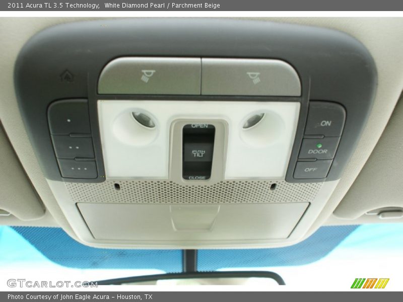 White Diamond Pearl / Parchment Beige 2011 Acura TL 3.5 Technology