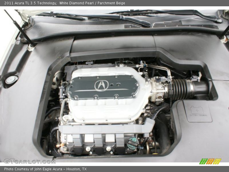 White Diamond Pearl / Parchment Beige 2011 Acura TL 3.5 Technology