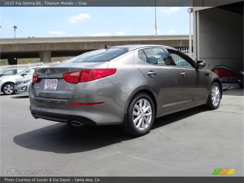 Titanium Metallic / Gray 2015 Kia Optima EX