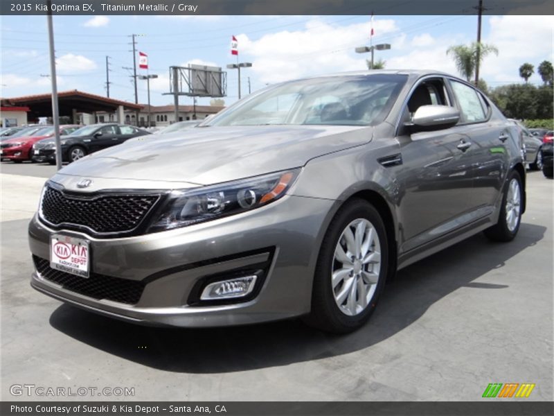 Titanium Metallic / Gray 2015 Kia Optima EX