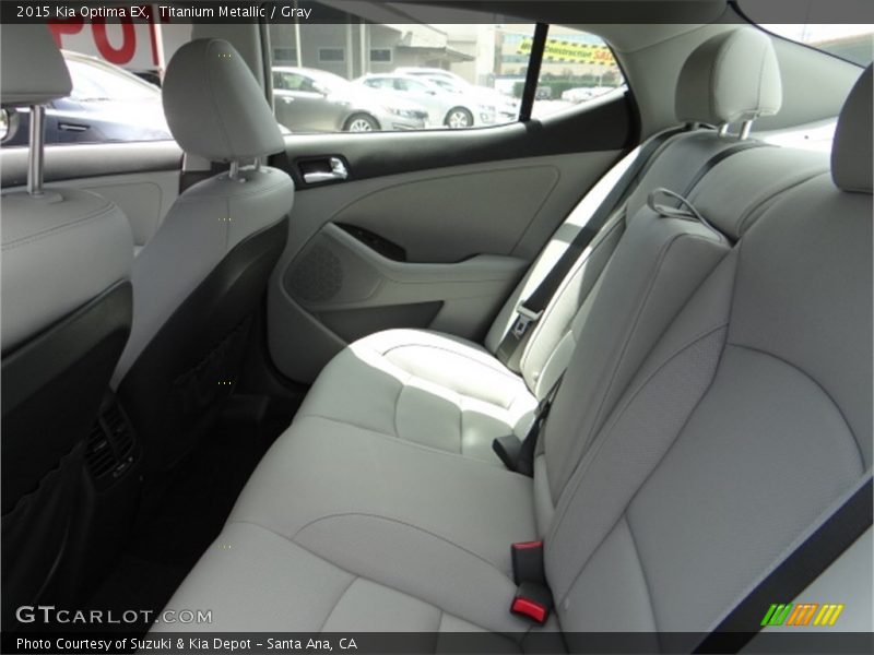 Titanium Metallic / Gray 2015 Kia Optima EX