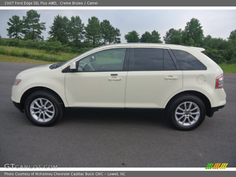 Creme Brulee / Camel 2007 Ford Edge SEL Plus AWD