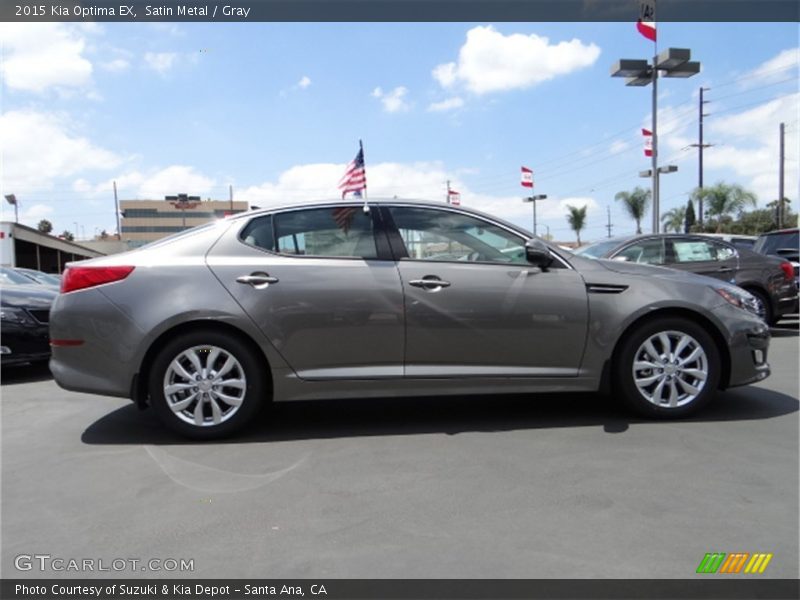 Satin Metal / Gray 2015 Kia Optima EX