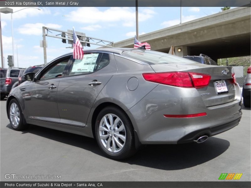 Satin Metal / Gray 2015 Kia Optima EX