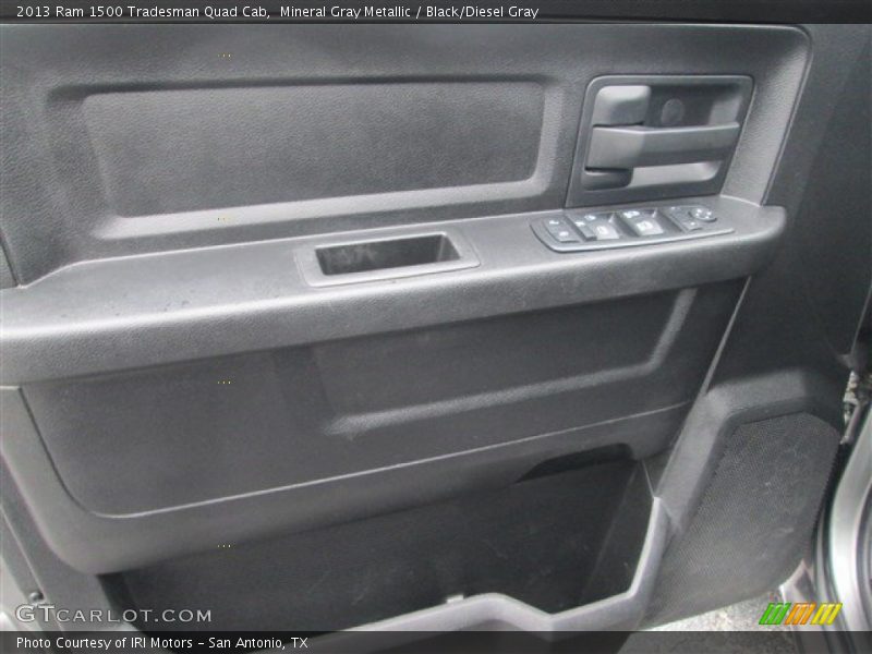 Mineral Gray Metallic / Black/Diesel Gray 2013 Ram 1500 Tradesman Quad Cab