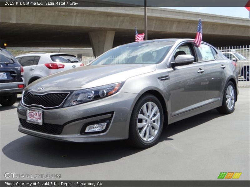 Satin Metal / Gray 2015 Kia Optima EX