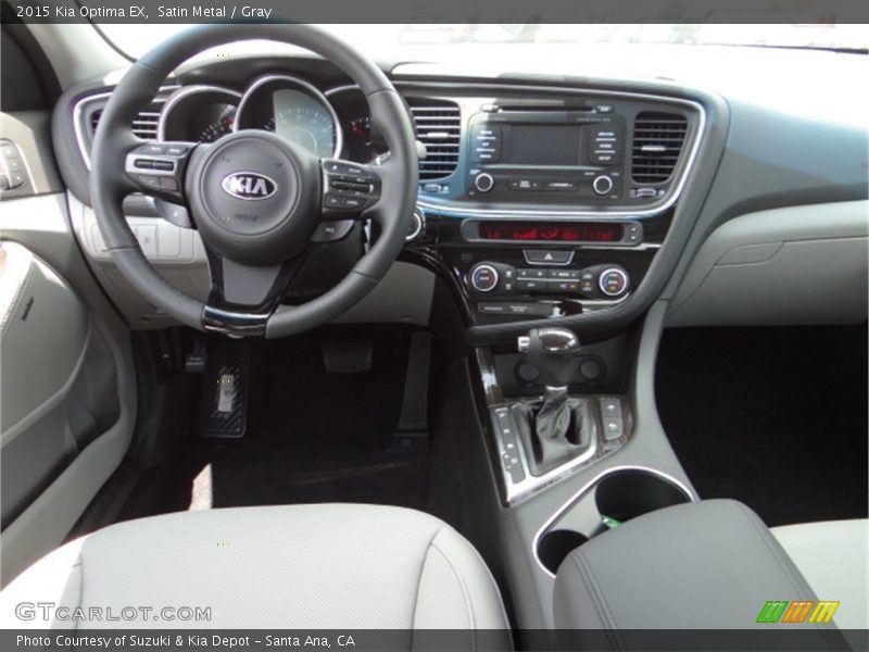 Satin Metal / Gray 2015 Kia Optima EX