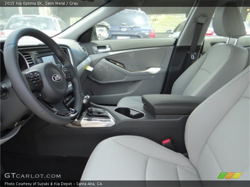 Satin Metal / Gray 2015 Kia Optima EX