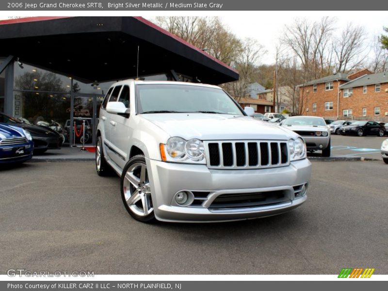 Bright Silver Metallic / Medium Slate Gray 2006 Jeep Grand Cherokee SRT8