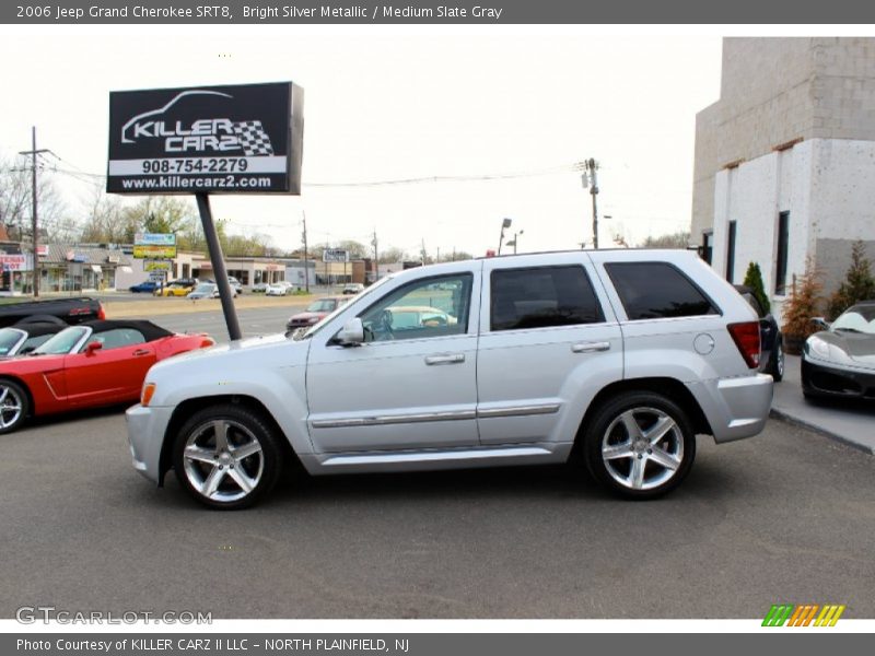 Bright Silver Metallic / Medium Slate Gray 2006 Jeep Grand Cherokee SRT8