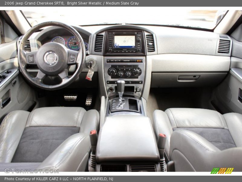 Bright Silver Metallic / Medium Slate Gray 2006 Jeep Grand Cherokee SRT8