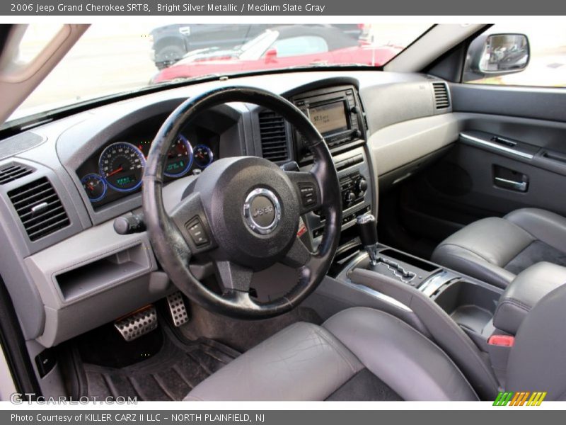 Bright Silver Metallic / Medium Slate Gray 2006 Jeep Grand Cherokee SRT8