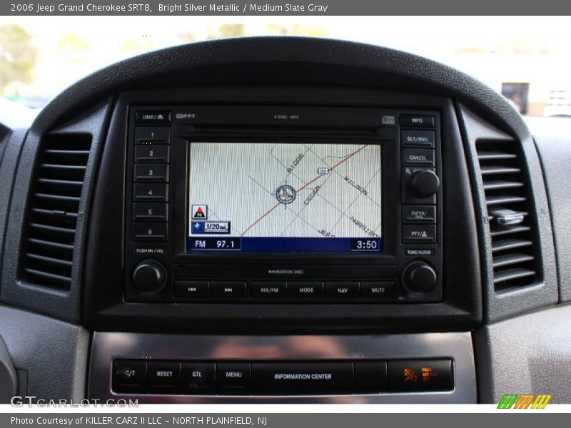 Bright Silver Metallic / Medium Slate Gray 2006 Jeep Grand Cherokee SRT8