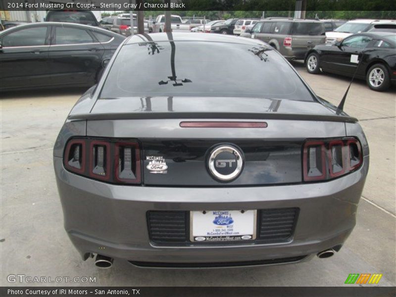 Sterling Gray / Charcoal Black 2014 Ford Mustang GT Coupe