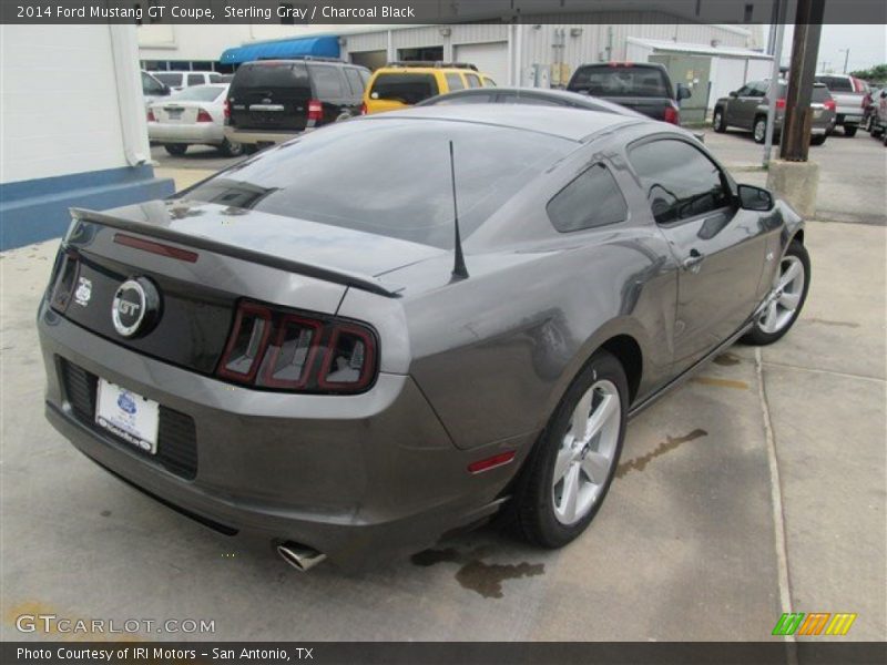 Sterling Gray / Charcoal Black 2014 Ford Mustang GT Coupe
