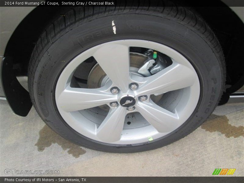 Sterling Gray / Charcoal Black 2014 Ford Mustang GT Coupe