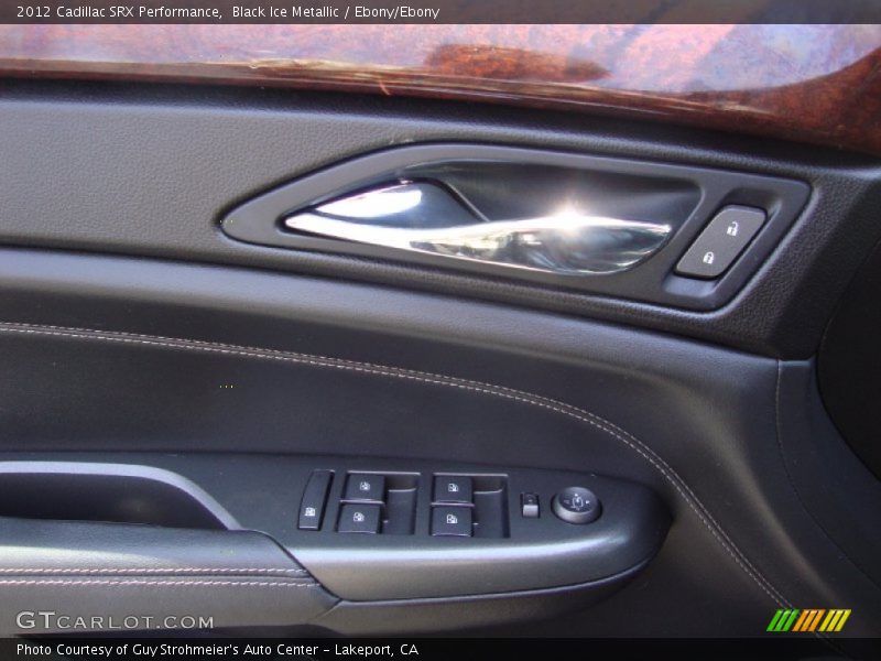 Black Ice Metallic / Ebony/Ebony 2012 Cadillac SRX Performance