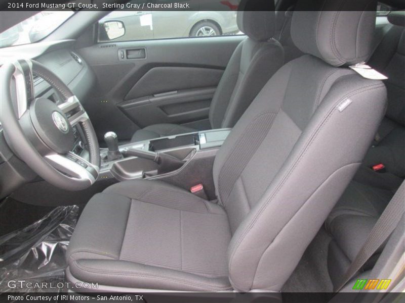 Sterling Gray / Charcoal Black 2014 Ford Mustang GT Coupe