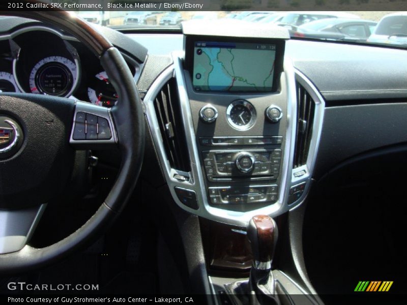 Black Ice Metallic / Ebony/Ebony 2012 Cadillac SRX Performance