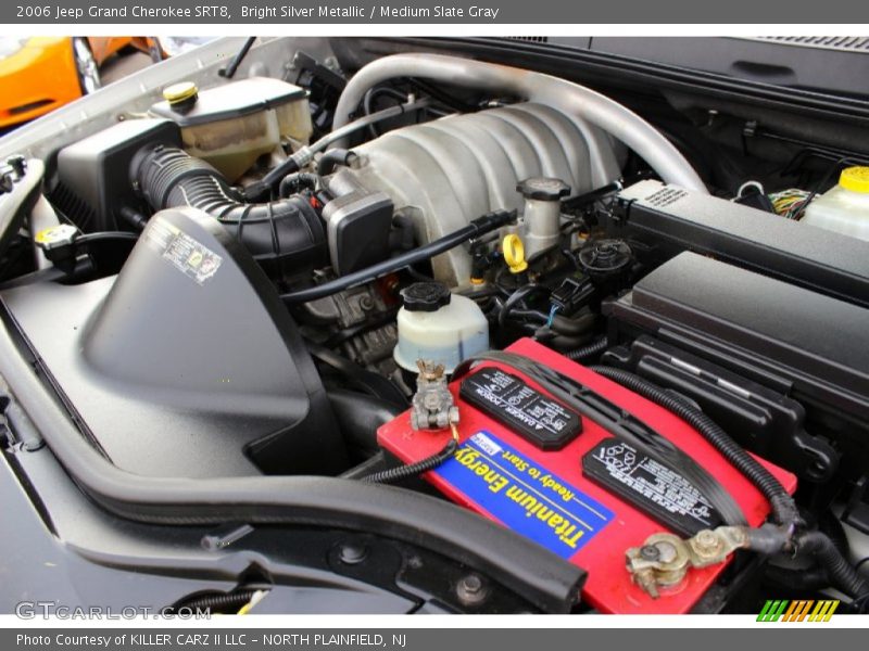 Bright Silver Metallic / Medium Slate Gray 2006 Jeep Grand Cherokee SRT8