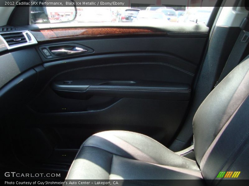 Black Ice Metallic / Ebony/Ebony 2012 Cadillac SRX Performance